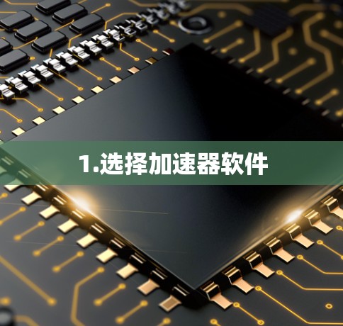 1.选择加速器软件